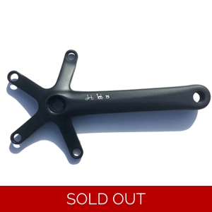 Brompton right hand spider crank BLACK