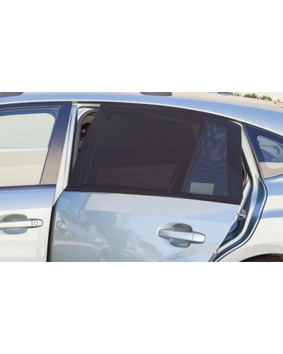 2pc Universal Car Window Mesh Sun-Shade Screen Set