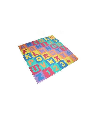 Alphabet and Numbers Puzzle Play Mat 36-Piece/ 9 Piece mat