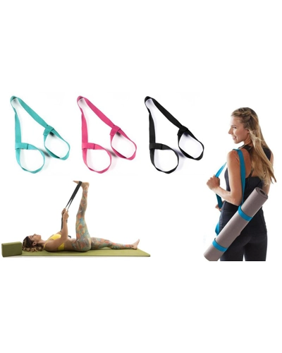 Yoga Mat Carrier and Stretch Assister Yoga Mat Carrier and Stretch Assister