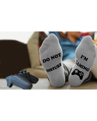 Do Not Disturb I'm Gaming Socks