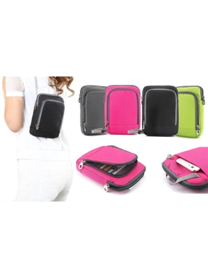 Nylon Neck Travel Bag