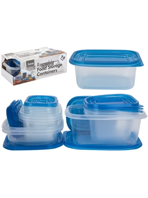 15PK REUSABLE FOOD STOR..