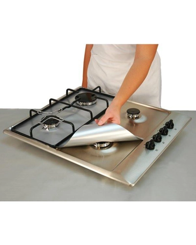 Non-Stick Reversable Stove Hob Protectors 4 pack Non-Stick Reversable Stove Hob Protectors 4 pack