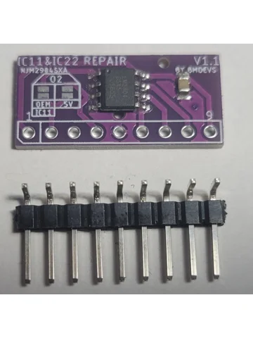 IC11/IC22 Replacement (O2 5V Mod)