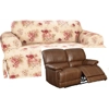 Dual Reclining LOVESEAT Slipcover T Cushion Waverly Vintage Rose Cover