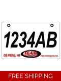 TEAM MOTORSPORTS ATV Plate