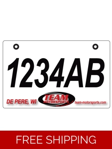 TEAM MOTORSPORTS ATV Plate
