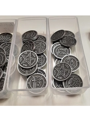Goetia Demon Seals (set of 80 metal coins) Goetia Demon Seals (set of 80 metal coins)