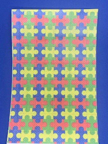 Autism Puzzle Pattern