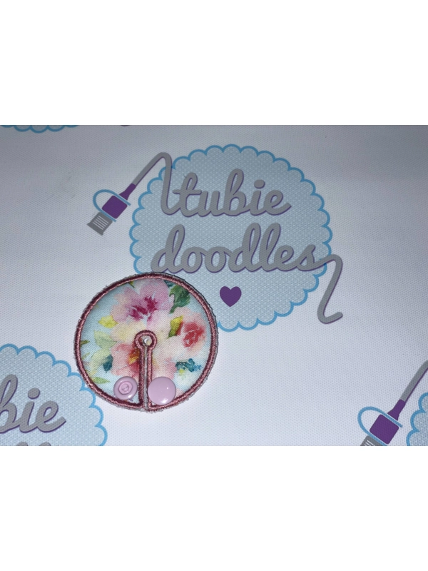 Watercolour Flowers Tubie Doodles Pad