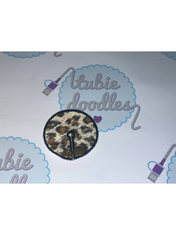 Leopard Print Tubie Doodles Pad