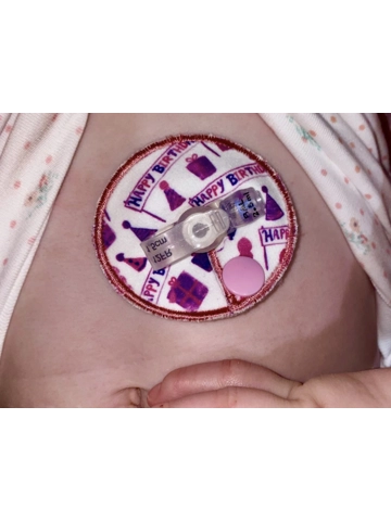 Happy Birthday Pink Tubie Doodles Pad