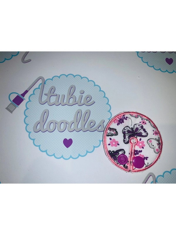 Butterfly Tubie Doodles Pad