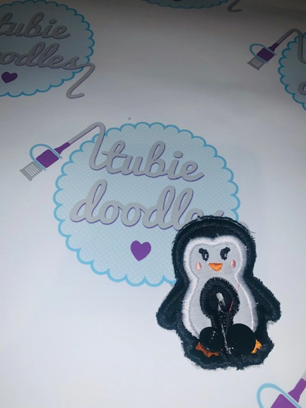 Penguin Shaped Tubie Doodles Pad