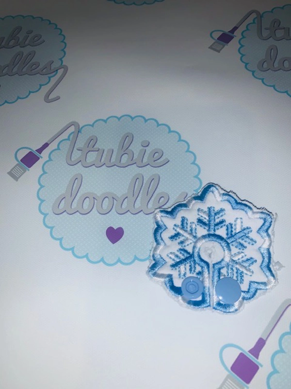 Snowflake 1 Tubie Doodles Pad