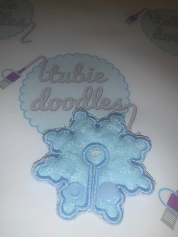 Snowflake 2 Tubie Doodles Pad