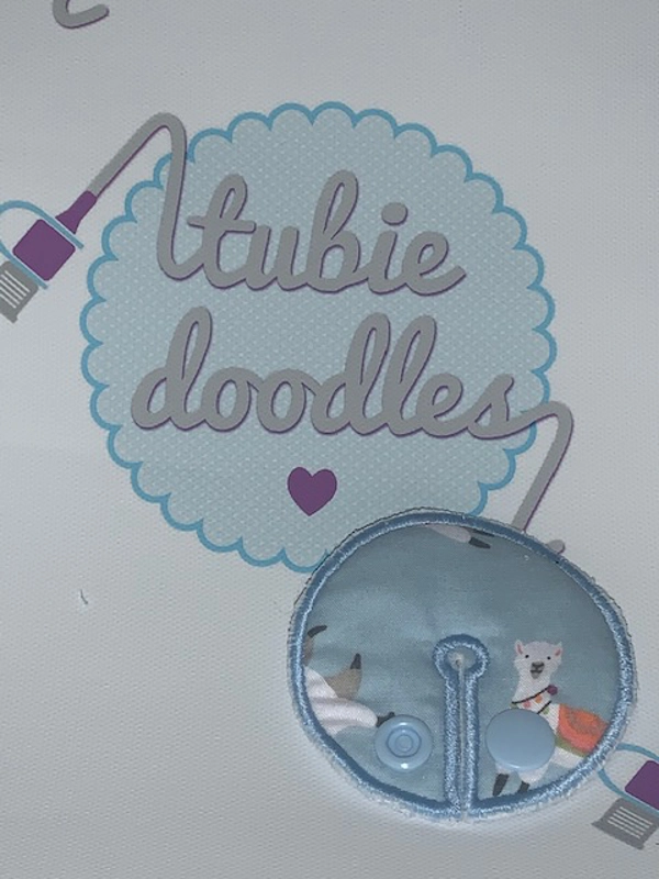 Llama Blue Tubie Doodles Pad