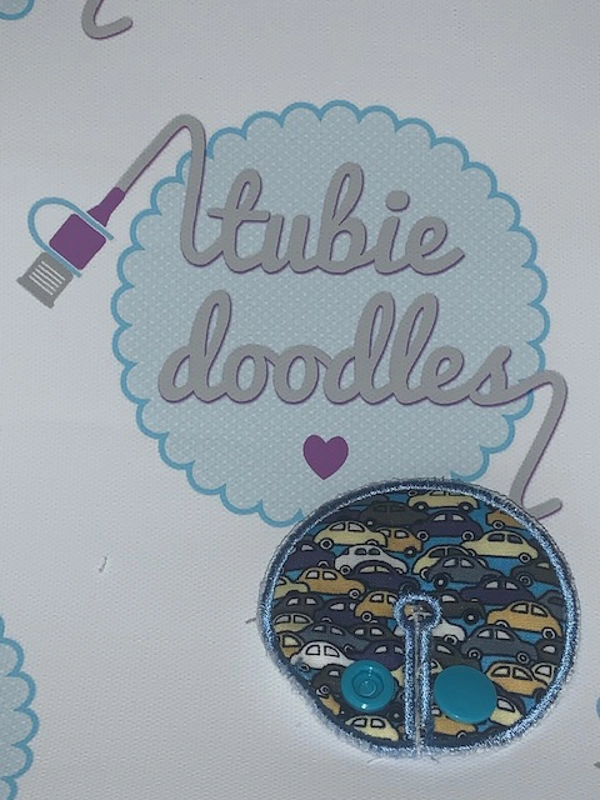 Cars Blue Tubie Doodles Pad