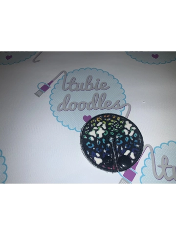 Rainbow Animal skin Tubie Doodles Pad