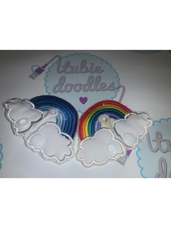 Rainbow Shaped Tubie Doodles Pad