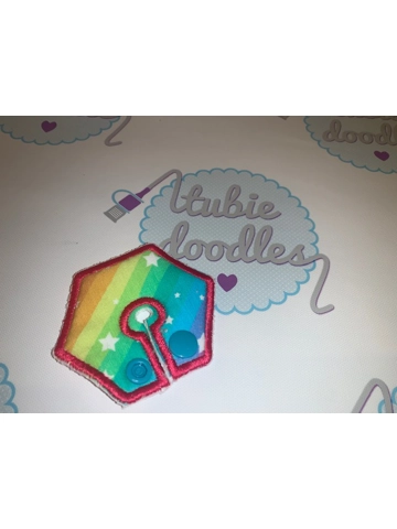 Hexagon Shaped G Tube Pad