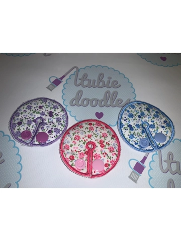 Ditzy Floral Tubie Doodles Pad