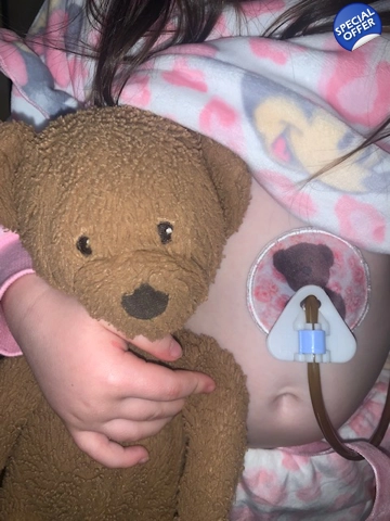 Personalised Photo Tubie Doodles G-Tube Pad