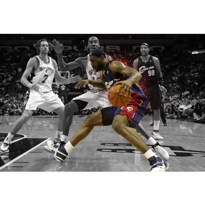 2007 NBA Finals Cleveland Cavaliers vs San Antonio Spurs 4 game DVD set