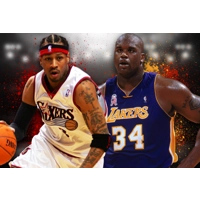 2001 NBA Finals Philadelphia 76ers vs Los Angeles Lakers 5 game DVD set