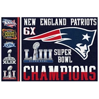 All 6 New England Patriots Super Bowls on DVD 6 Game DVD Set 36, 38, 39, 49, 51, 53