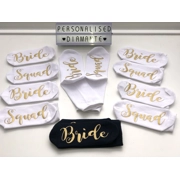 Personalised bride, bridesmaid ect socks