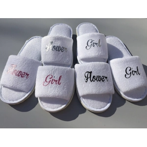 Flower girl, bridesmaid,slippers