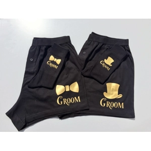 Groom boxers and socks matching set