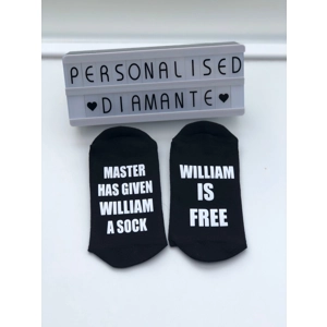 Master has given dobby a sock dobby is free Kids socks
