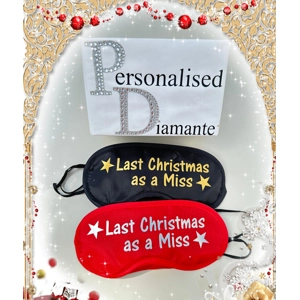 Last Christmas as a miss eye mask sleepmask
