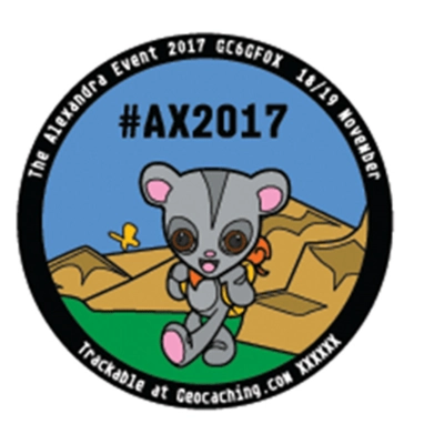 AX2017 Limited Edition Geocoin
