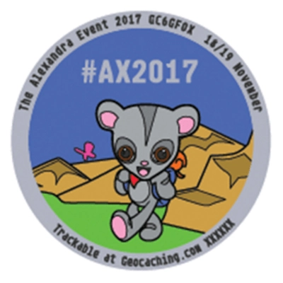 AX2017 Standard Geocoin