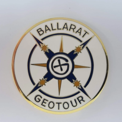 Ballarat Geotour - 25 Finds Geocoin