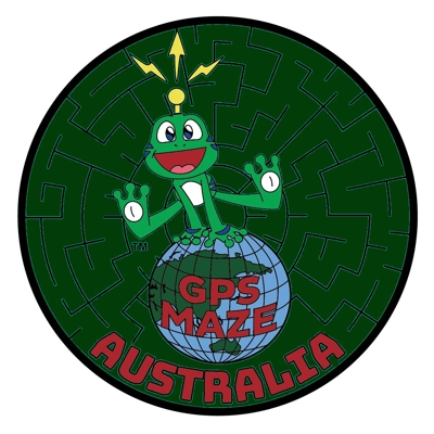 GPS Maze Australia "maze" Geocoin