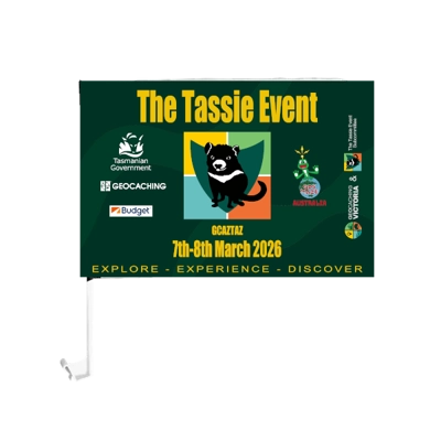 The Tassie Event Car Flag