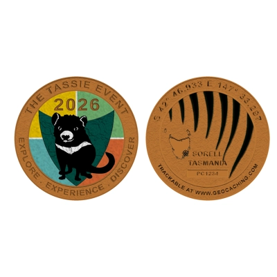 The Tassie Event 2026 Official Limited Edition Geocoin
