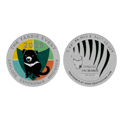The Tassie Event 2026 Official Limited Edition Geocoin