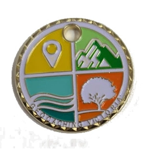 Geocaching Victoria Pathtag 2021 GOLD Geocaching Victoria Pathtag 2021 GOLD