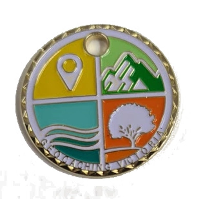 Geocaching Victoria Pathtag 2021 GOLD