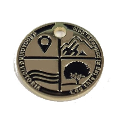 Geocaching Victoria Pathtag 2021 GOLD