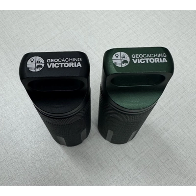 Geocaching Victoria EDC Container 2 pack