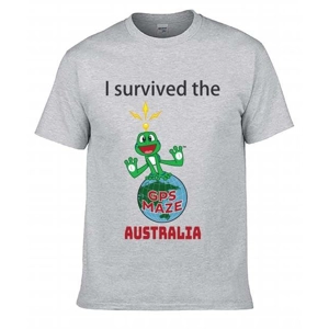 I Survived the GPS Maze Australia T-Shirt I Survived the GPS Maze Australia T-Shirt