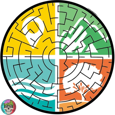 GPS Maze Australia "maze" Geocoin