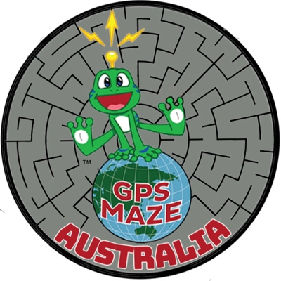 GPS Maze Australia "maze" Geocoin